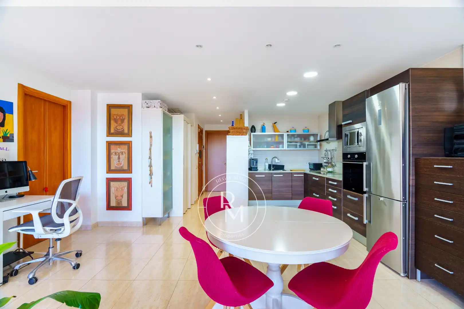 Cocina de Apartamento en venta en El Vendrell con Aire acondicionado, Calefacción y Terraza