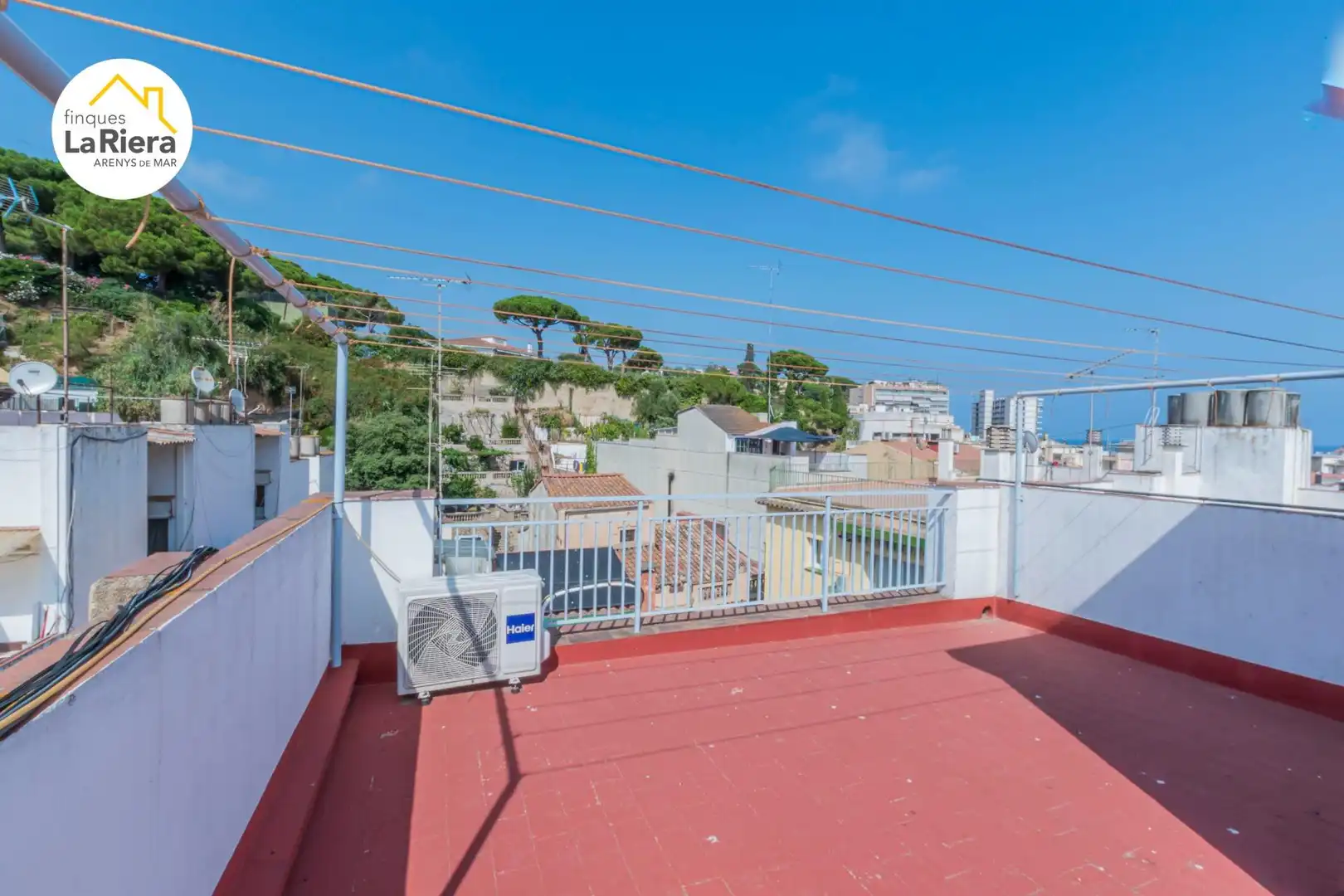 Terraza de Piso en venta en Arenys de Mar con Parquet y Balcón