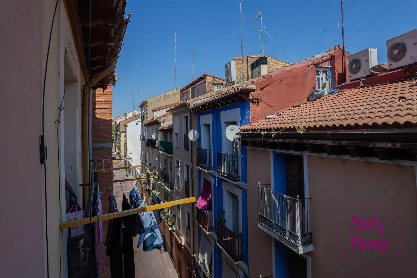 Vista exterior de Pis en venda en Zaragoza amb Calefacció, Parquet i Traster