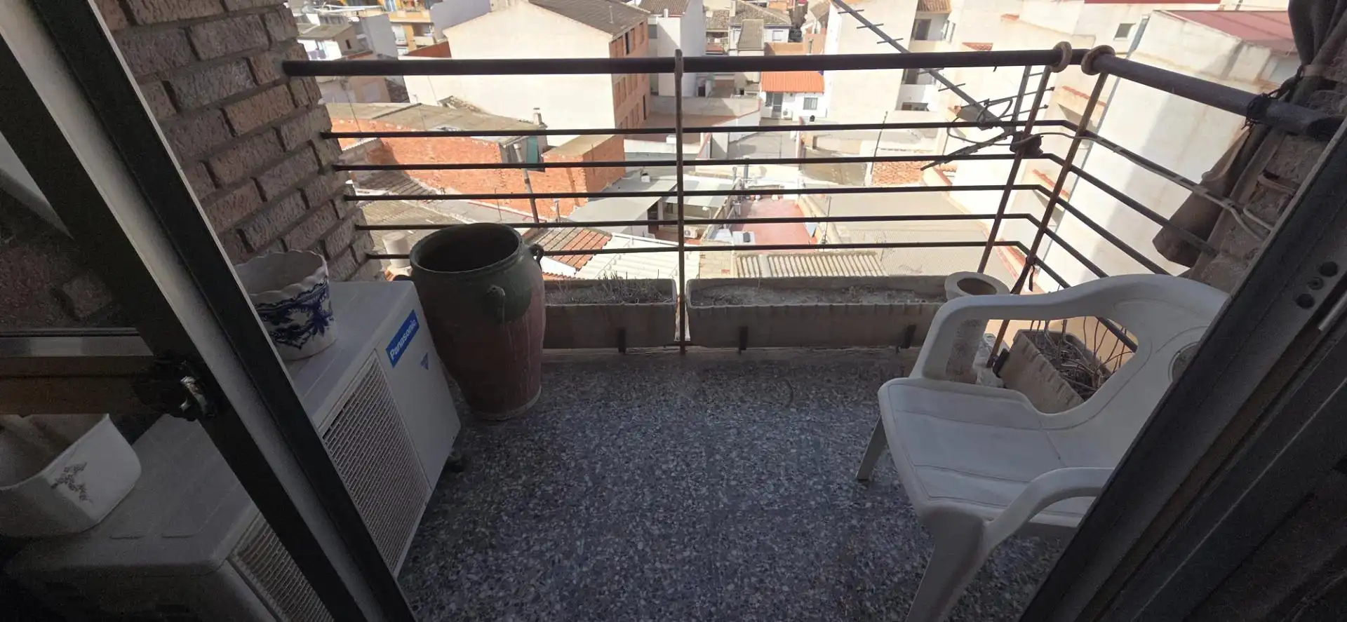 Terrasse von Wohnung zum Verkauf in Archena mit Klimaanlage und Balkon