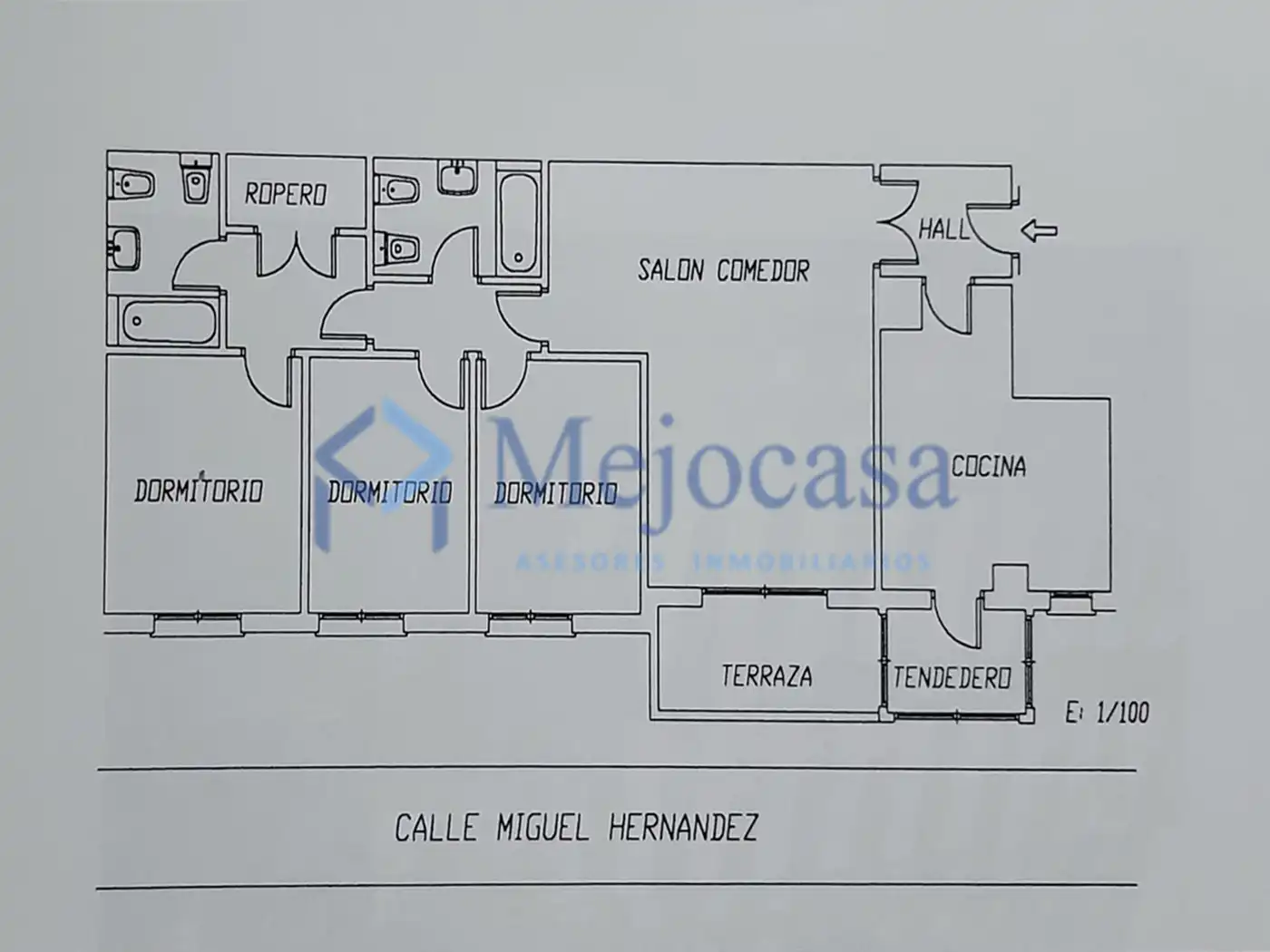 Piso en venta en Madrid con Aire acondicionado, Calefacción y Parquet