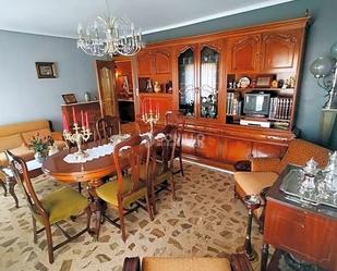Dining room of Flat for sale in  Teruel Capital  with Heating, Furnished and Balcony