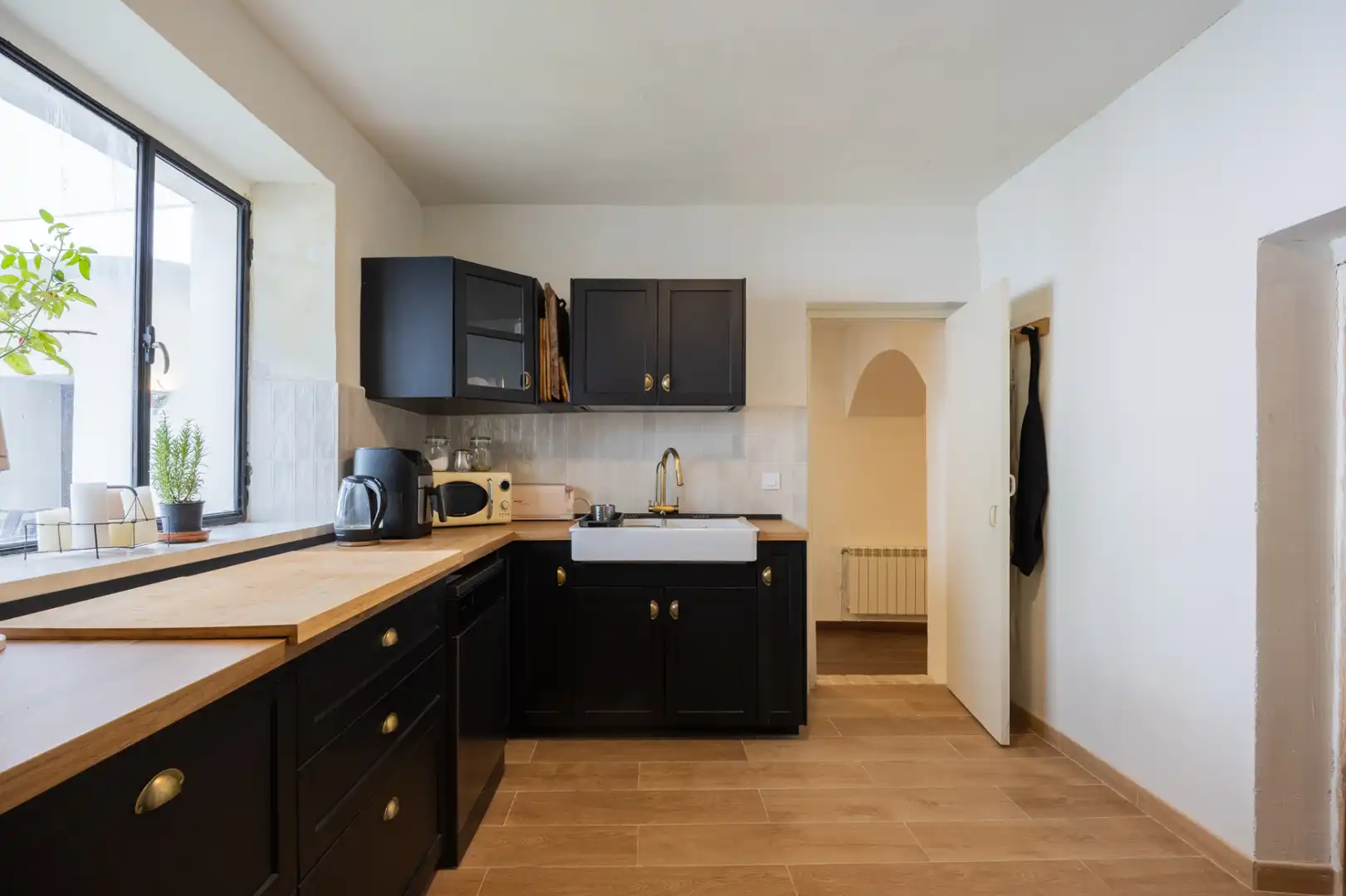 Cocina de Casa o chalet en venta en El Puente del Arzobispo con Aire acondicionado, Calefacción y Jardín privado