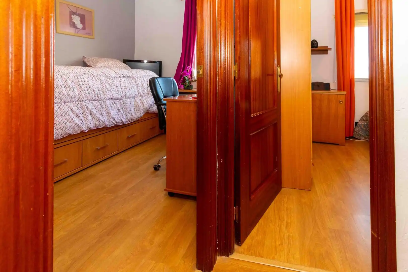 Schlafzimmer von Wohnung zum Verkauf in Badajoz mit Klimaanlage, Heizung und Terrasse