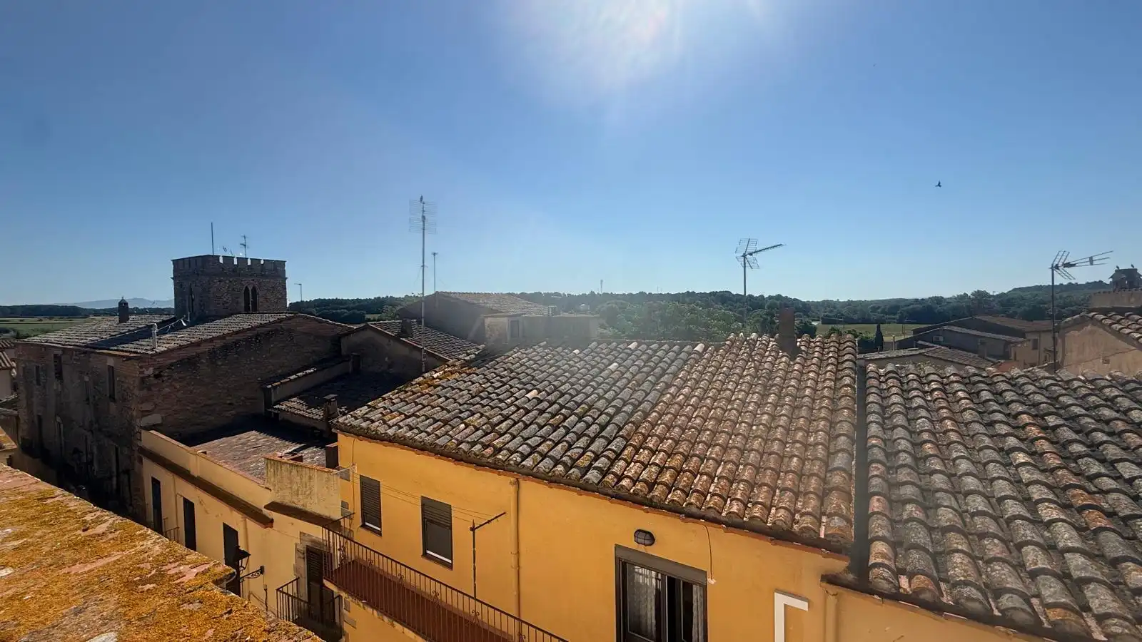 Terraza de Finca rústica en venta en Sant Miquel de Fluvià