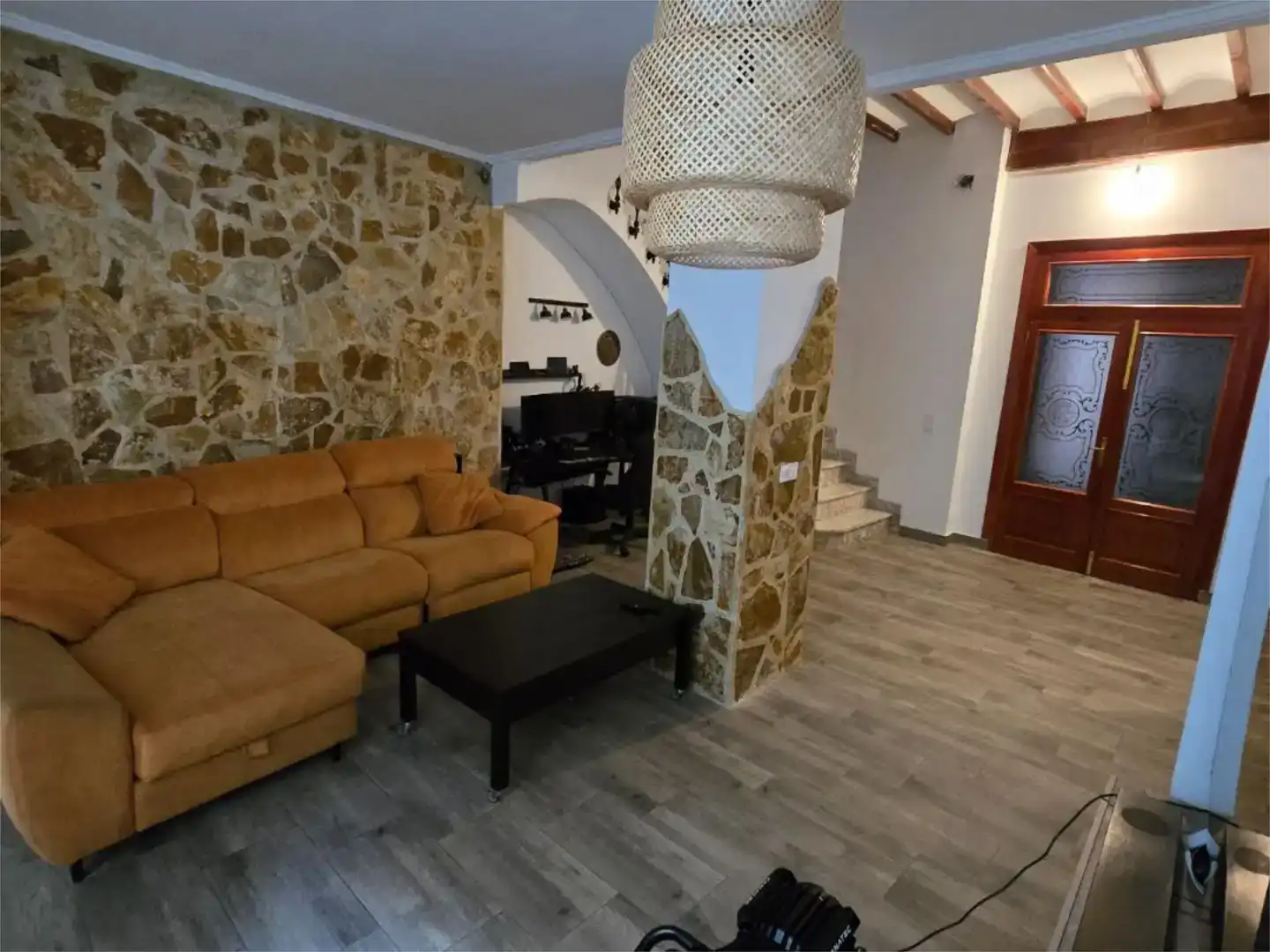 Sala d'estar de Pis en venda en Rafelcofer amb Aire condicionat i Balcó