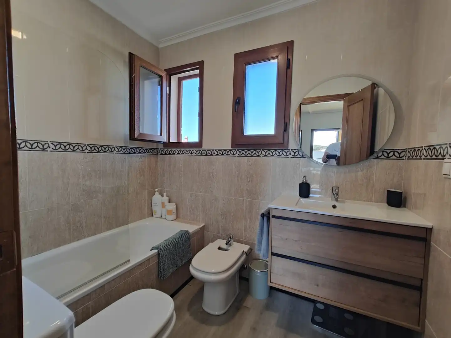 Baño de Casa adosada en venta en Finestrat con Aire acondicionado, Terraza y Amueblado