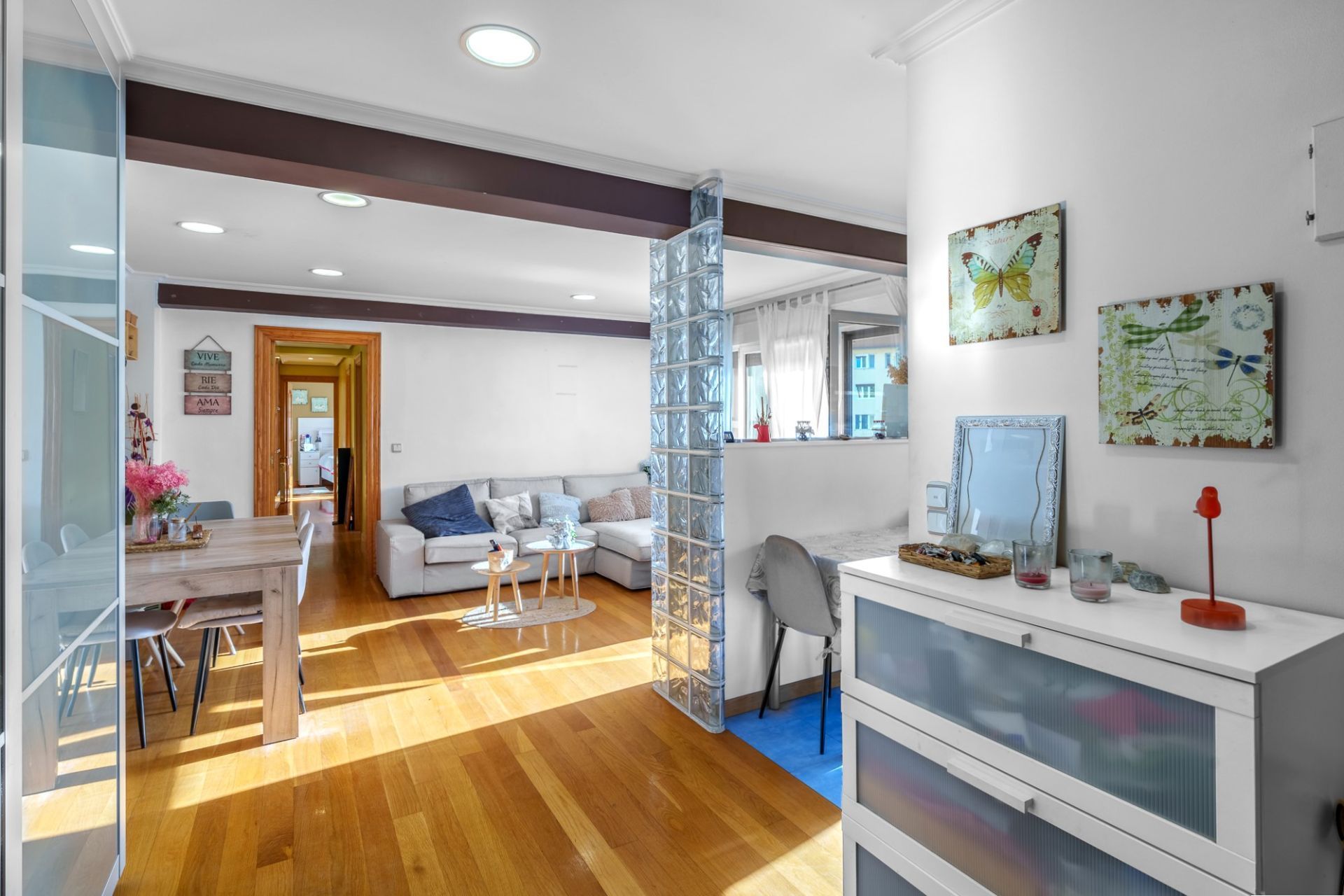 Sala d'estar de Pis en venda en Tolosa amb Calefacció i Terrassa