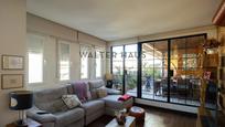 Living room of Attic for sale in  Madrid Capital  with Terrace, Furnished and Washing machine