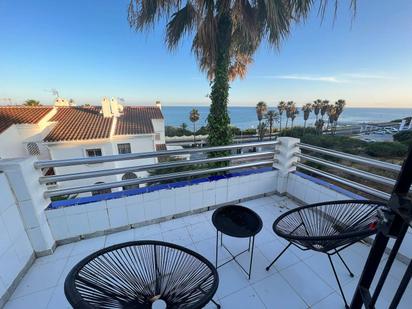 Terrassa de Casa adosada en venda en Mijas amb Aire condicionat, Terrassa i Piscina