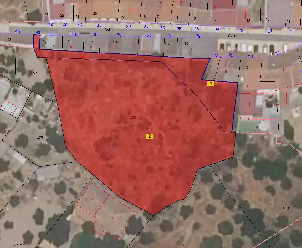 Residential land for sale in Calle San Francisco 43