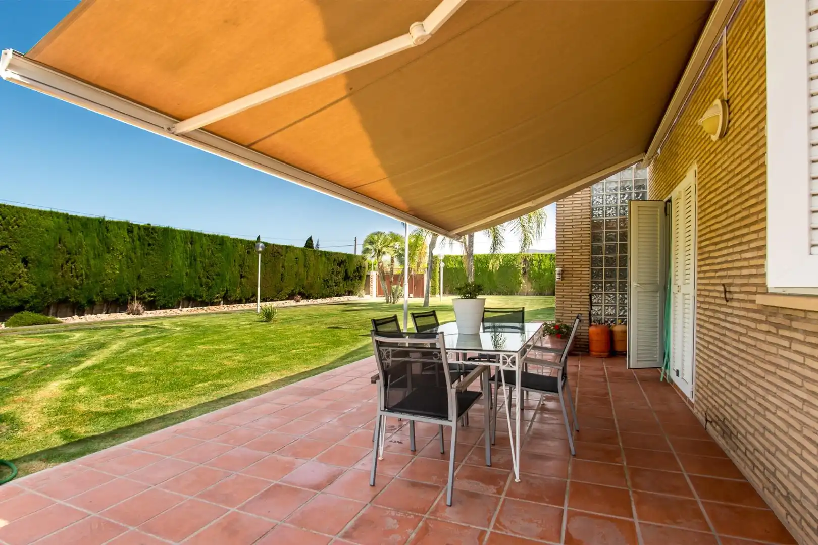 Terrassa de Casa o xalet en venda en Murcia amb Aire condicionat, Calefacció i Jardí privat