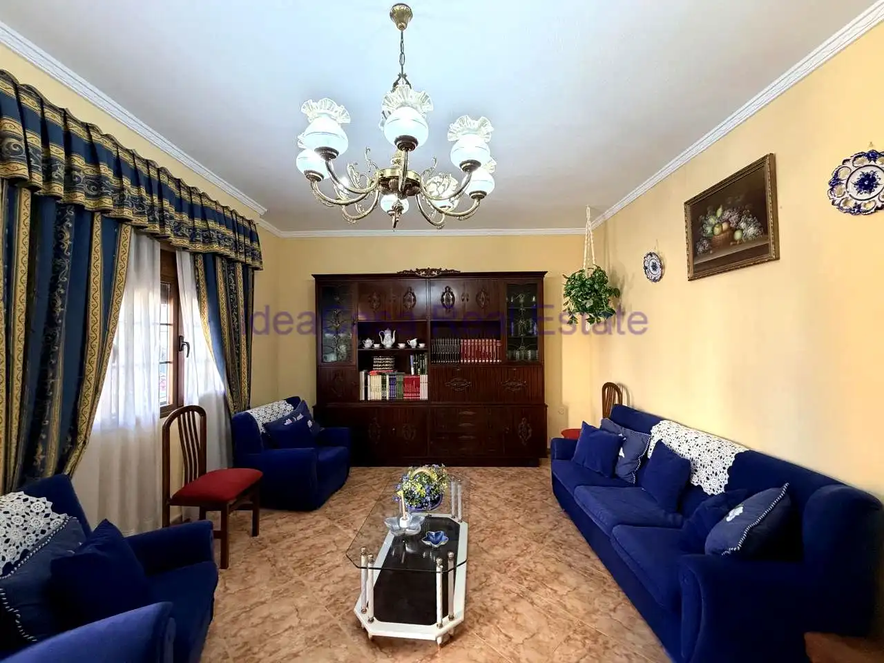 Sala d'estar de Casa o xalet de lloguer en Málaga amb Aire condicionat, Terrassa i Moblat