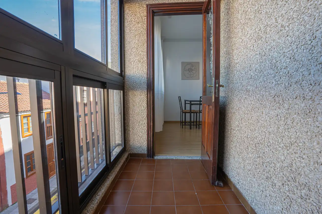 Terrassa de Pis de lloguer amb opció a compra en San Cristóbal de la Laguna amb Parquet, Moblat i Forn