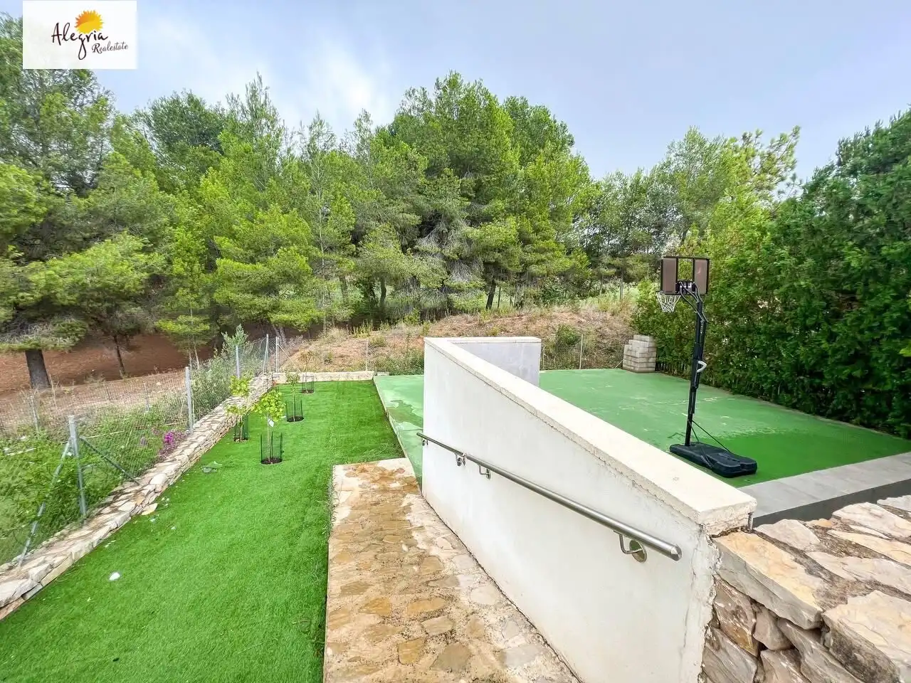 Jardín de Casa o chalet en venta en Chiva con Aire acondicionado, Calefacción y Jardín privado