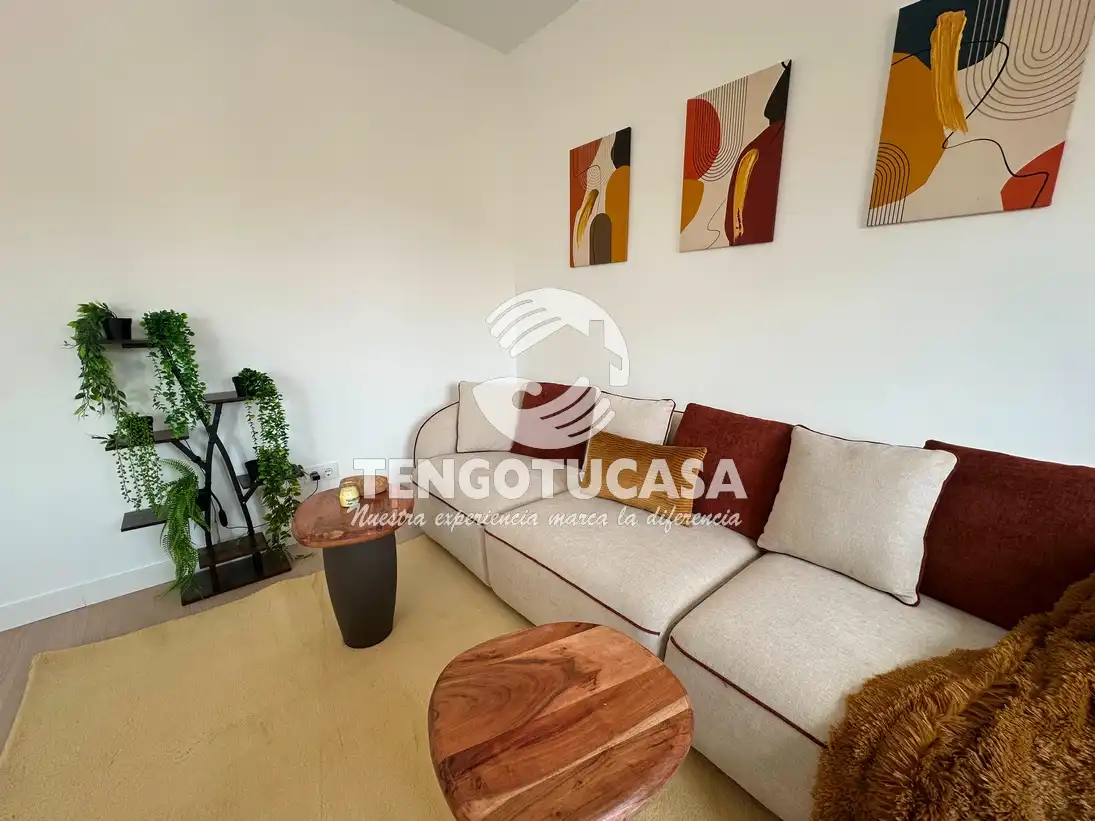 Sala d'estar de Pis en venda en Madrid amb Aire condicionat, Calefacció i Parquet