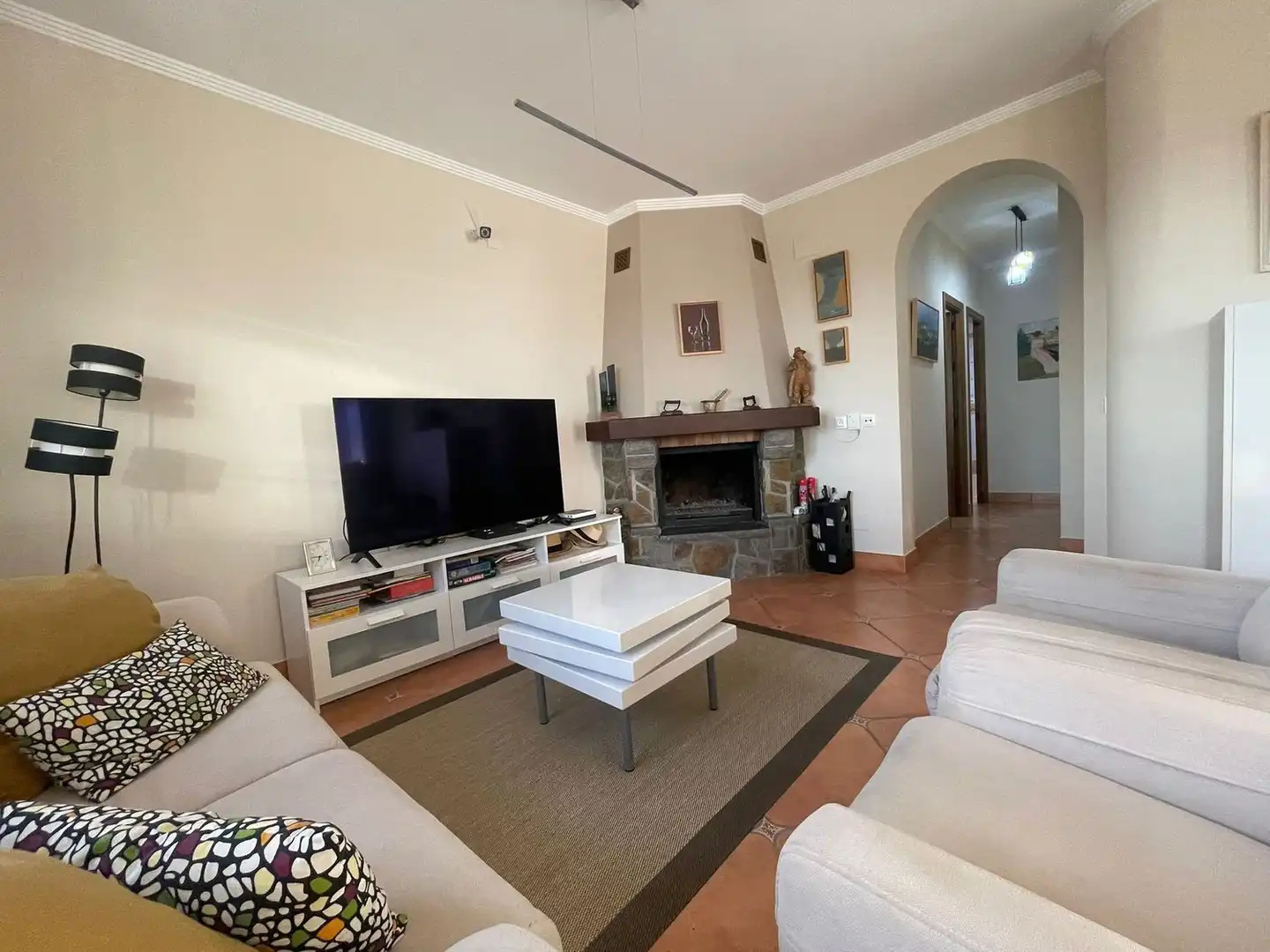 Sala de estar de Casa o chalet en venta en Mazagón con Aire acondicionado, Jardín privado y Terraza