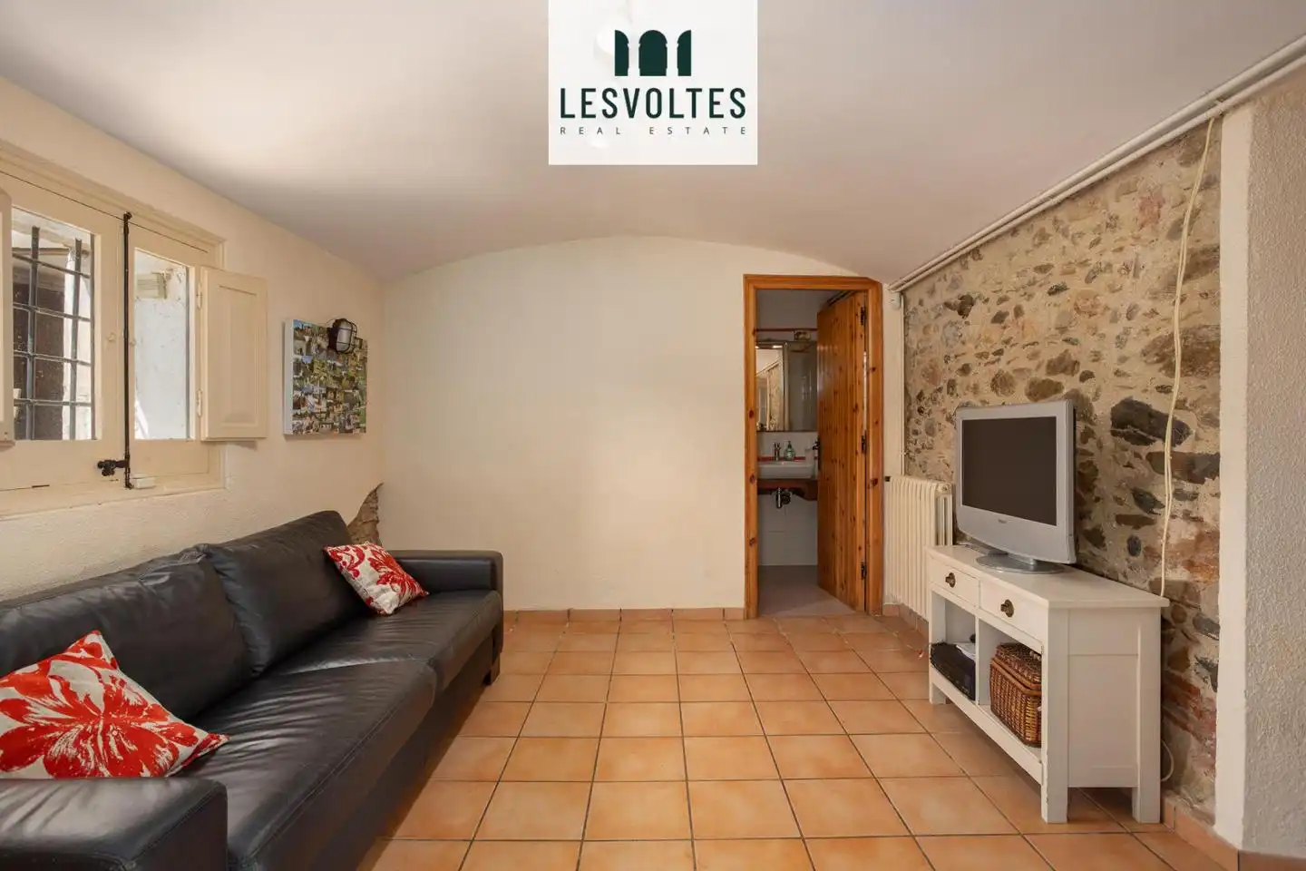 Sala de estar de Casa o chalet en venta en Vall-llobrega con Calefacción, Jardín privado y Terraza