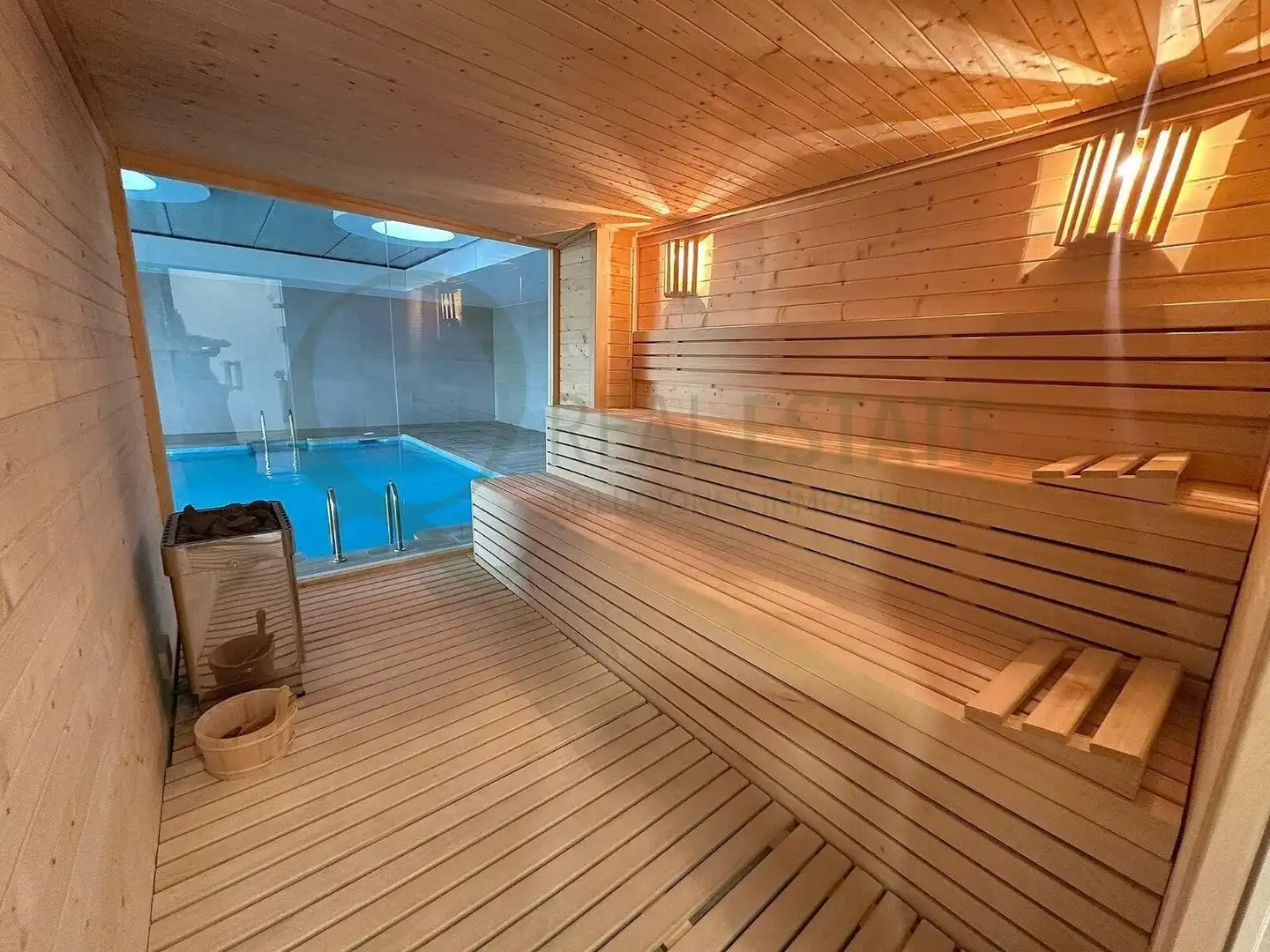 Schwimmbecken von Wohnung zum Verkauf in Finestrat mit Klimaanlage, Heizung und Privatgarten