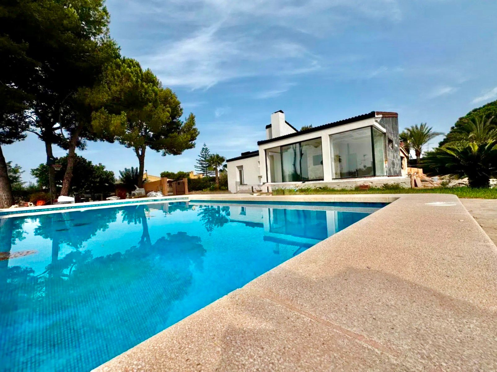 Piscina de Casa o xalet en venda en Elche / Elx amb Calefacció, Terrassa i Piscina