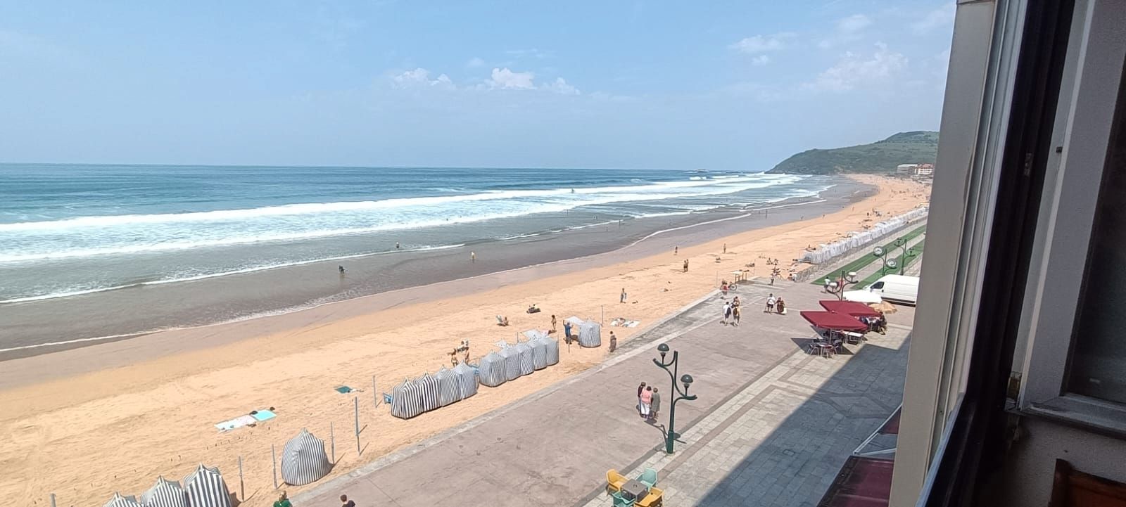 Exterior view of Flat to rent in Zarautz  with Parquet flooring, Terrace and Furnished