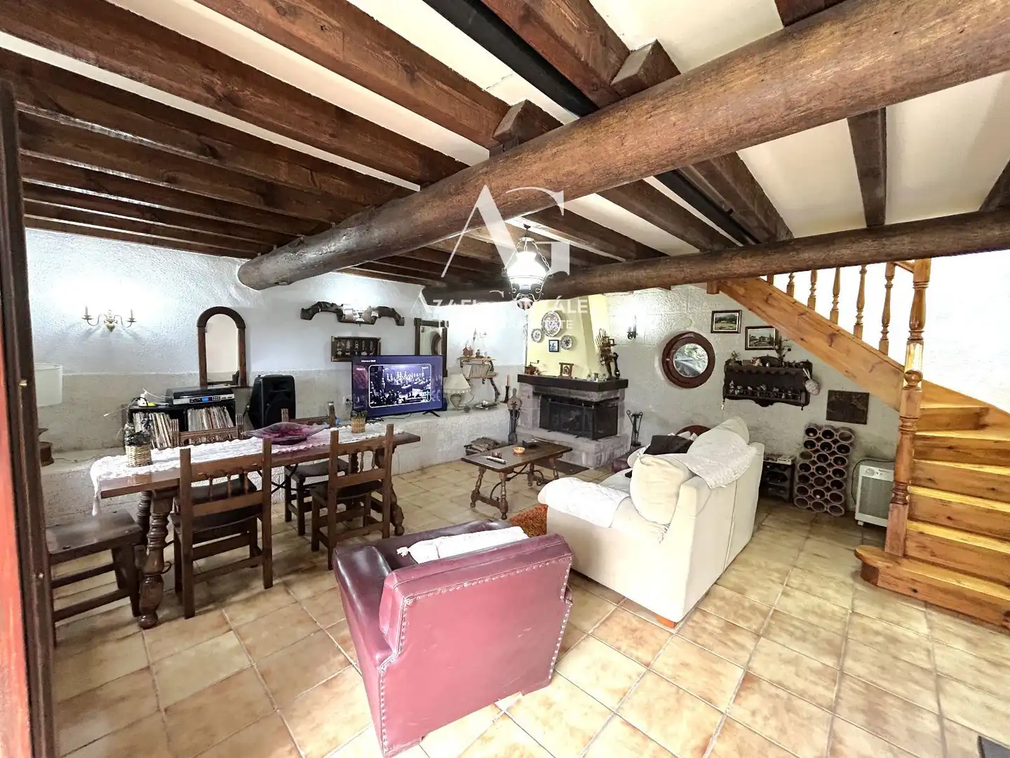 Living room of Houses for sale in San Vicente de la Barquera  with Heating, Private garden and Furnished