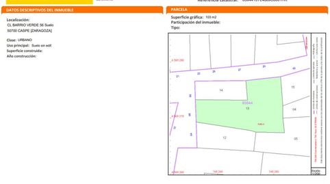 Foto 4 de Residencial en venta en Calle Barrio Verde, 56, Caspe, Zaragoza