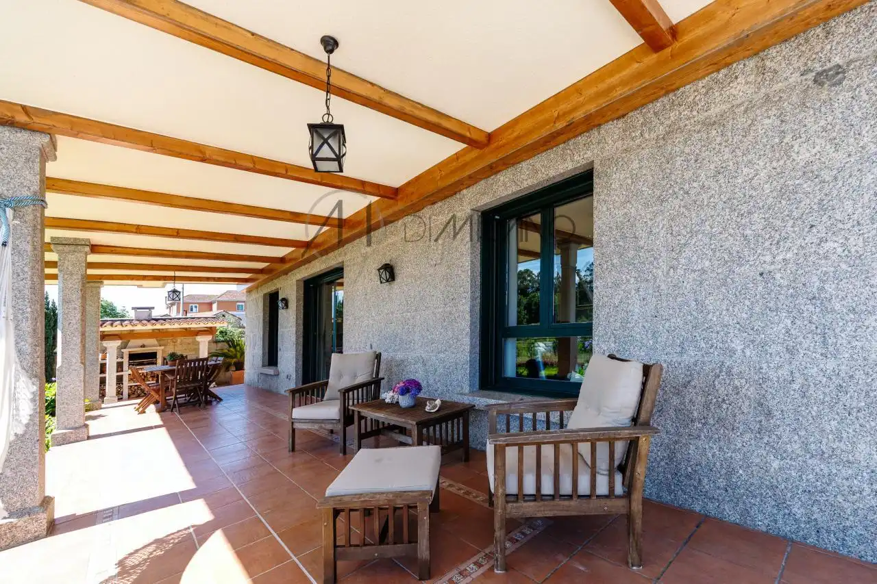 Terrassa de Casa o xalet en venda en Tomiño amb Calefacció, Jardí privat i Terrassa