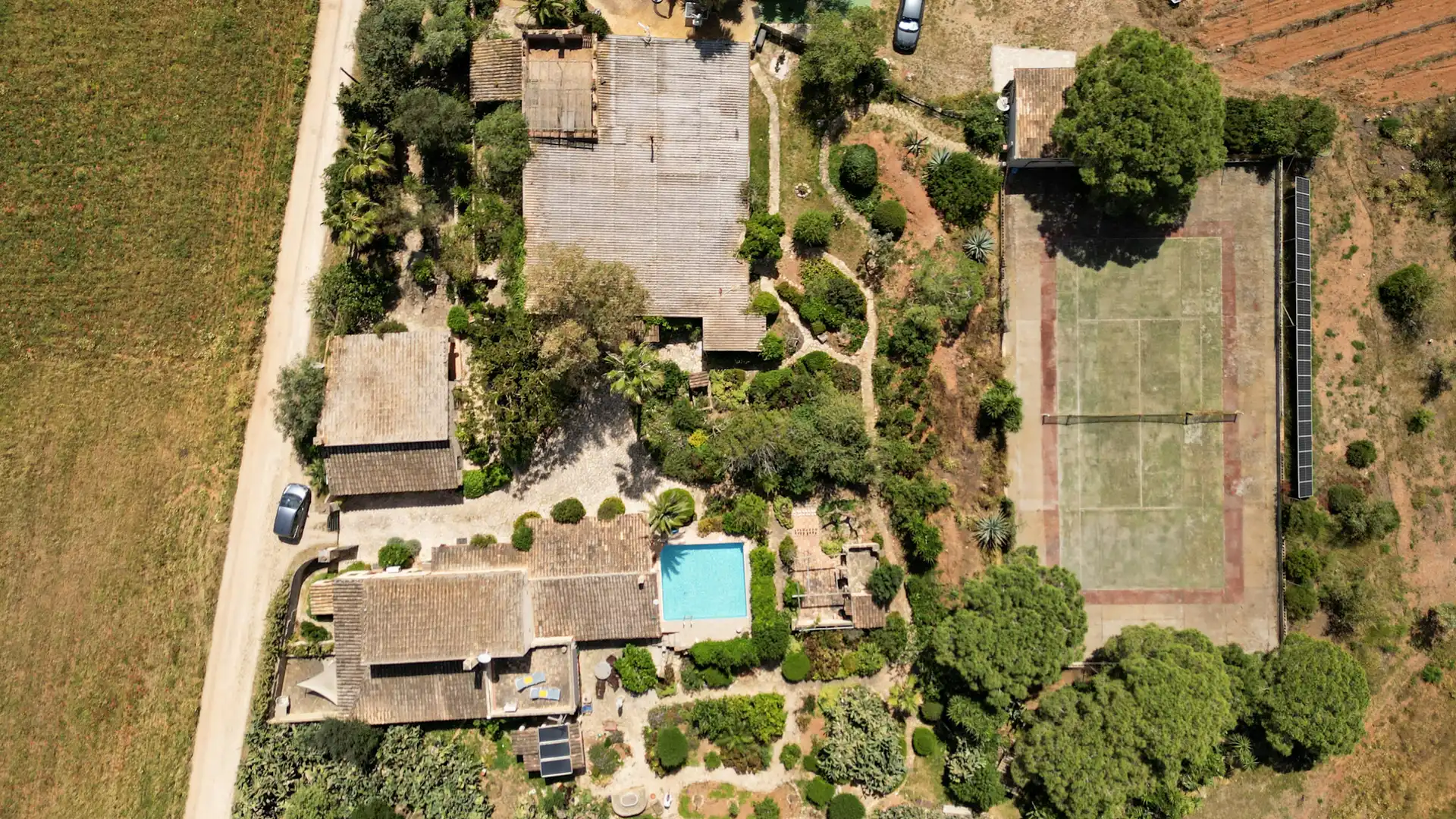 Garten von Country house zum Verkauf in Campos mit Klimaanlage, Heizung und Abstellraum