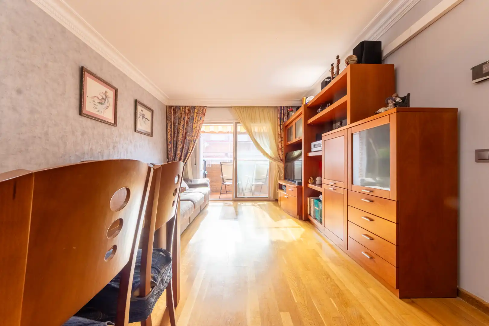 Sala d'estar de Pis en venda en Tarragona amb Aire condicionat, Calefacció i Parquet