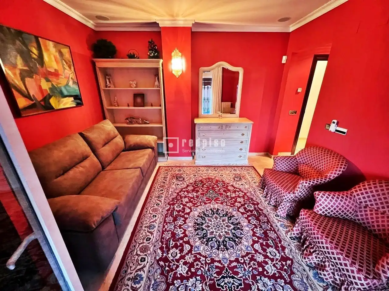 Bedroom of Houses for rent in Málaga  with Air Conditioner, Heating and Private garden