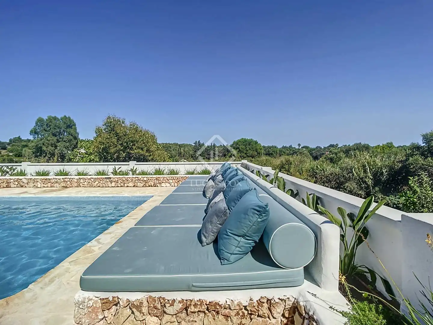Terrasse von Haus oder Chalet zur Miete in Alaior mit Klimaanlage, Heizung und Privatgarten