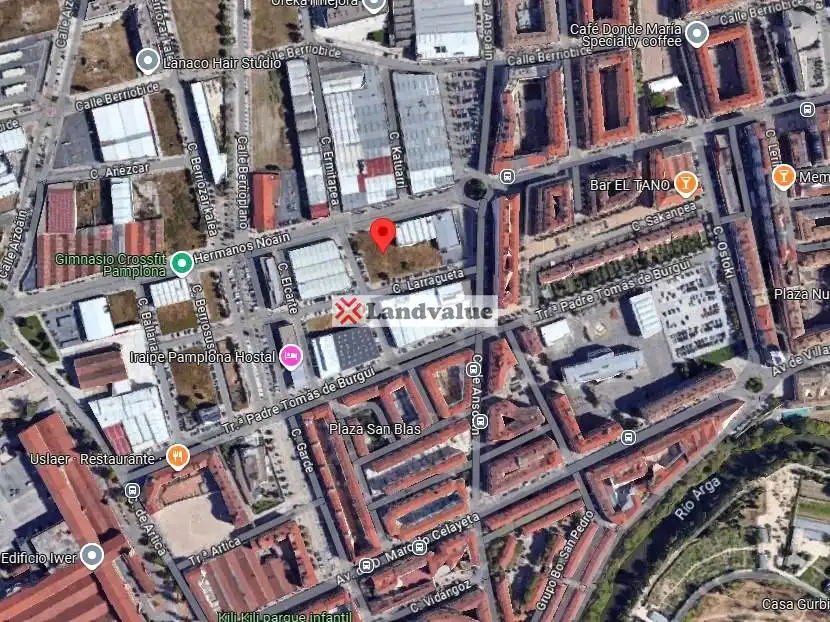 Terreno industrial en venta en Hermanos Noain-Ermitapea-Larragueta, Ansoáin / Antsoain