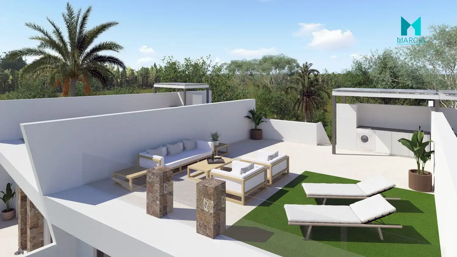Detached house with pool for sale in Roldán, imagen 8