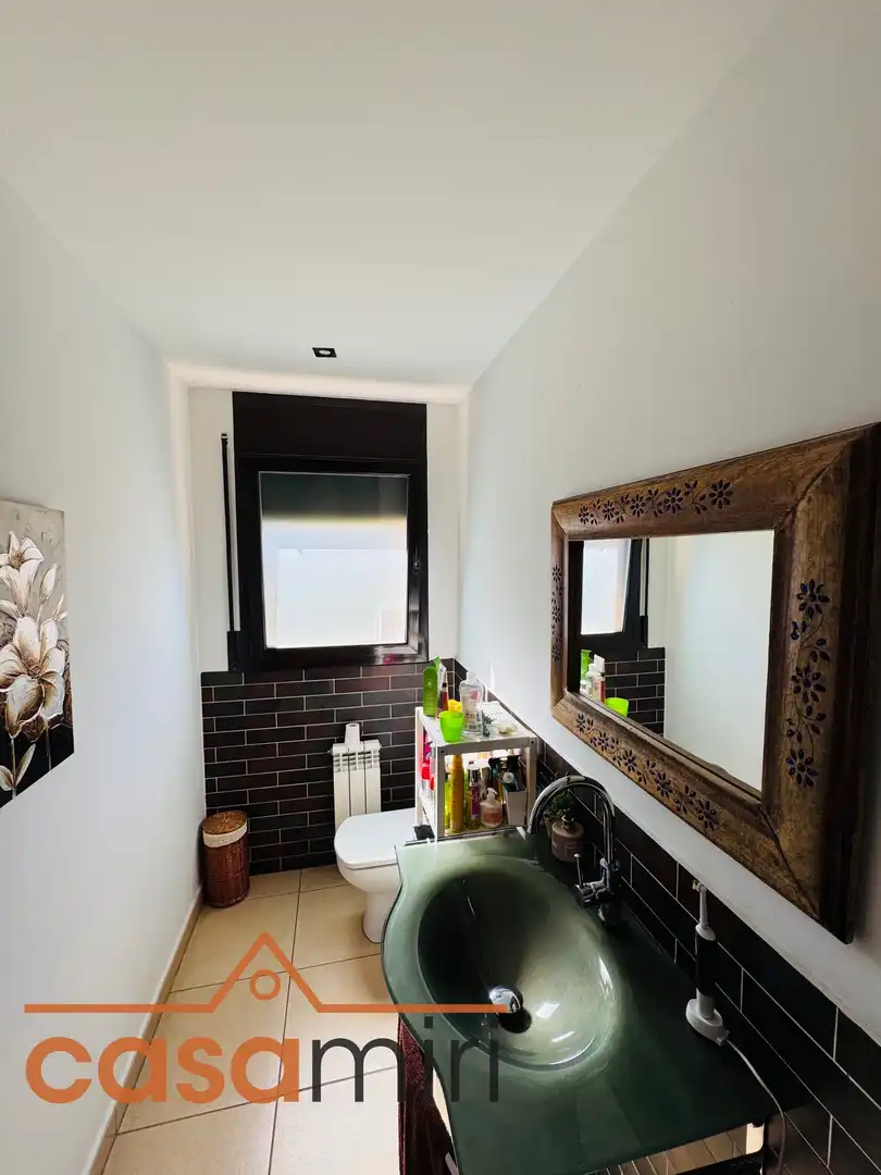 Baño de Casa o chalet en venta en Sant Cebrià de Vallalta con Aire acondicionado, Calefacción y Jardín privado