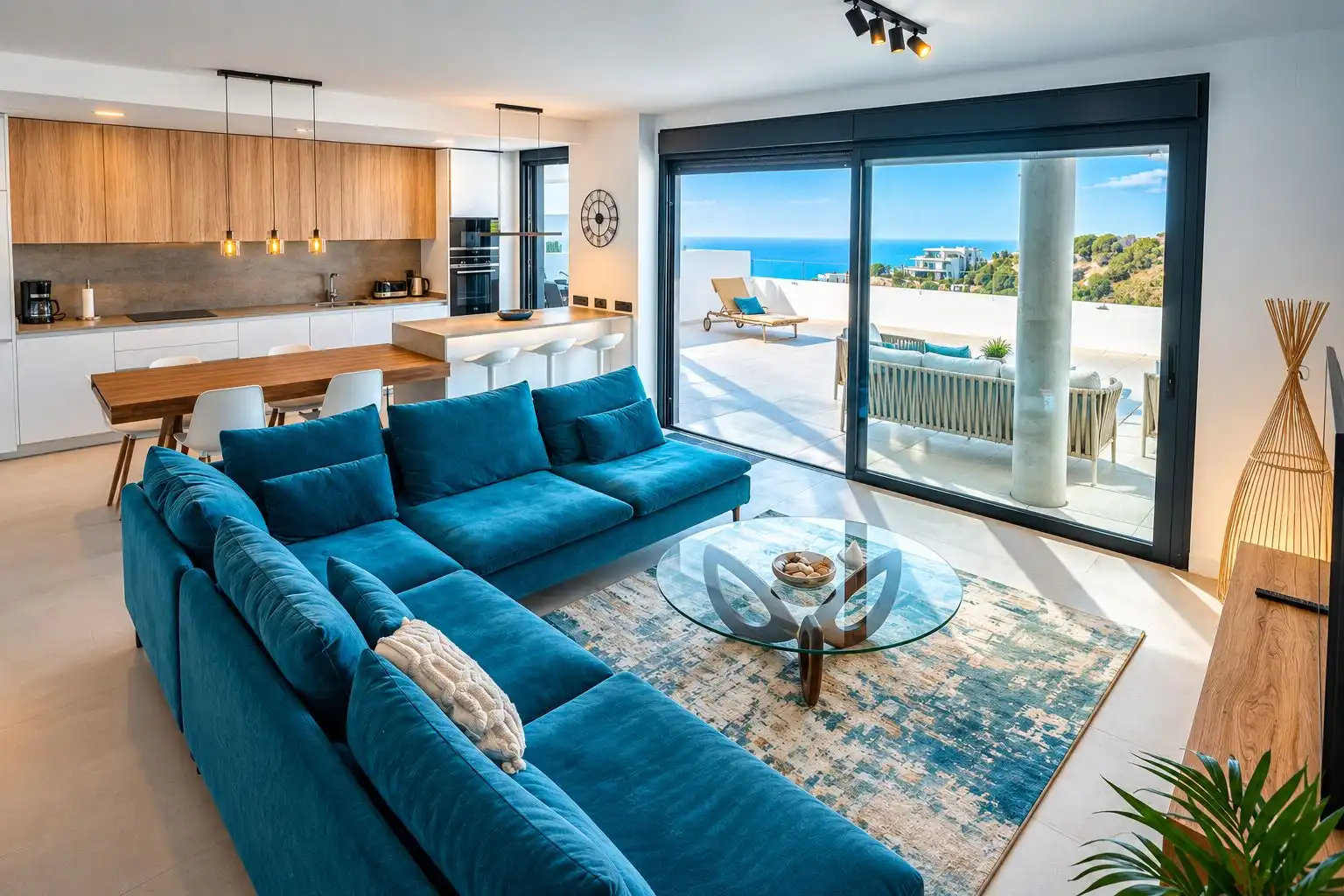 Apartamento con terraza en venta en CARRETERA LOMAS DE MARBELLA #MEDBLUE, FASE I. PORT