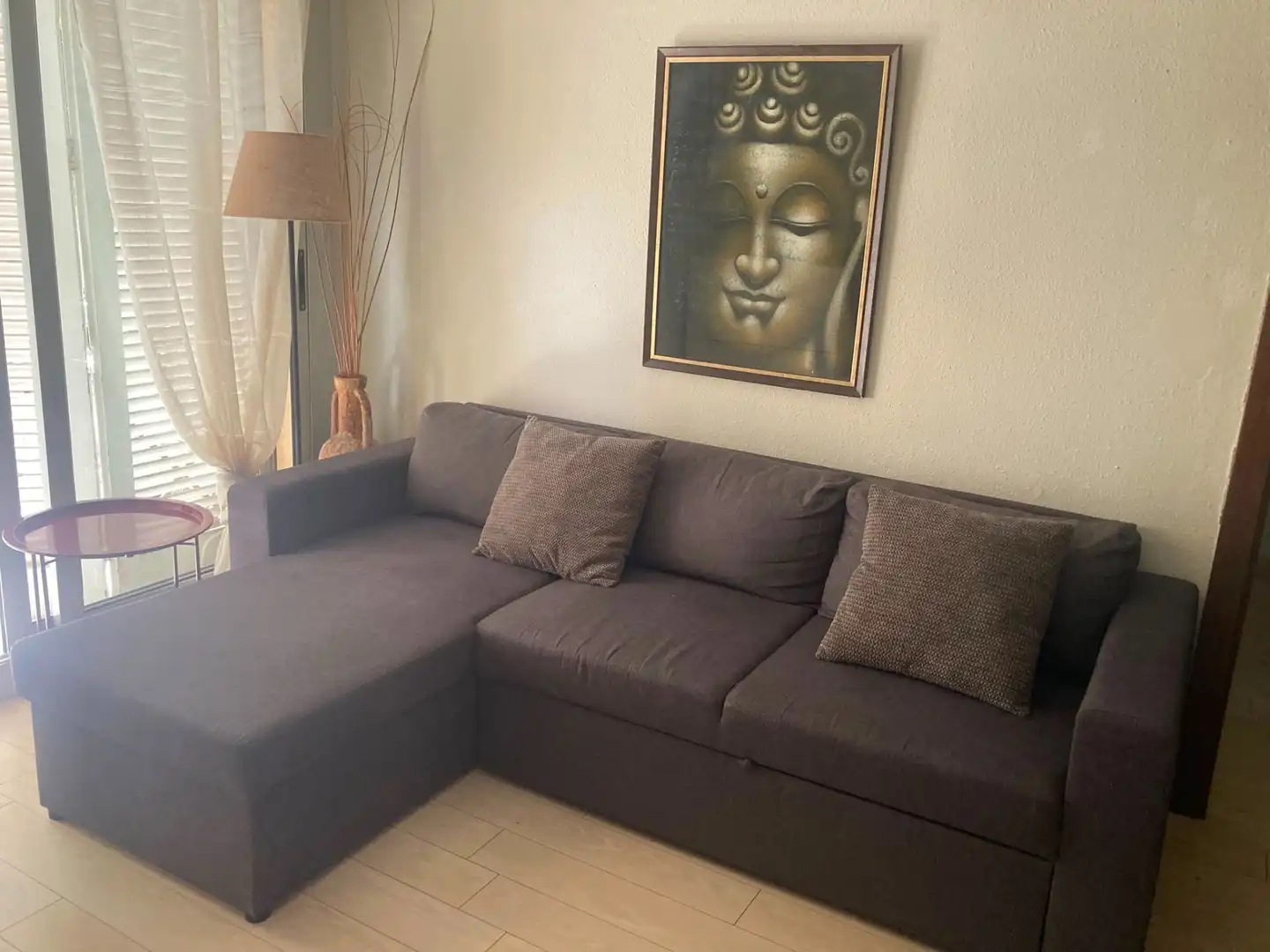 Sala de estar de Piso de alquiler en Sitges con Calefacción y Terraza