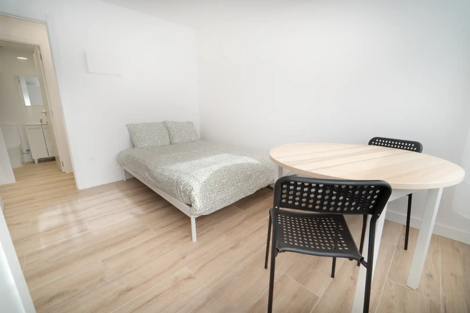 Bedroom of Flat for rent in Madrid  with Heating, Furnished and Oven