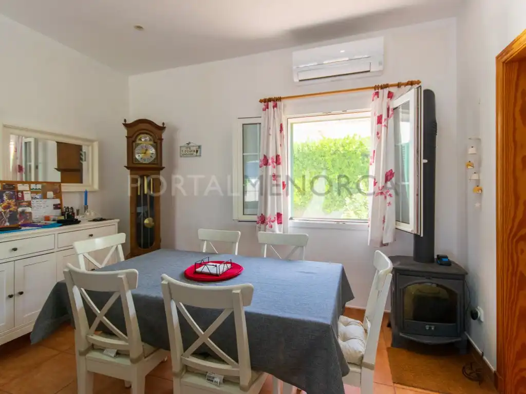 Dining room of Houses for sale in Alaior  with Air Conditioner and Swimming Pool