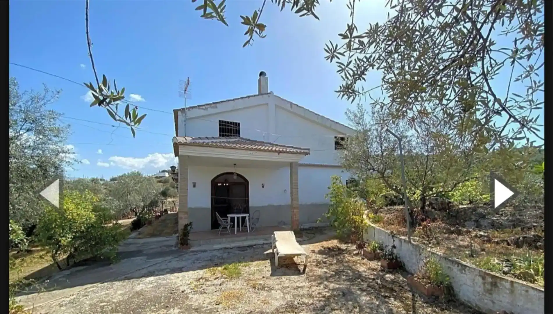 Vista exterior de Finca rústica en venda en Riogordo amb Piscina