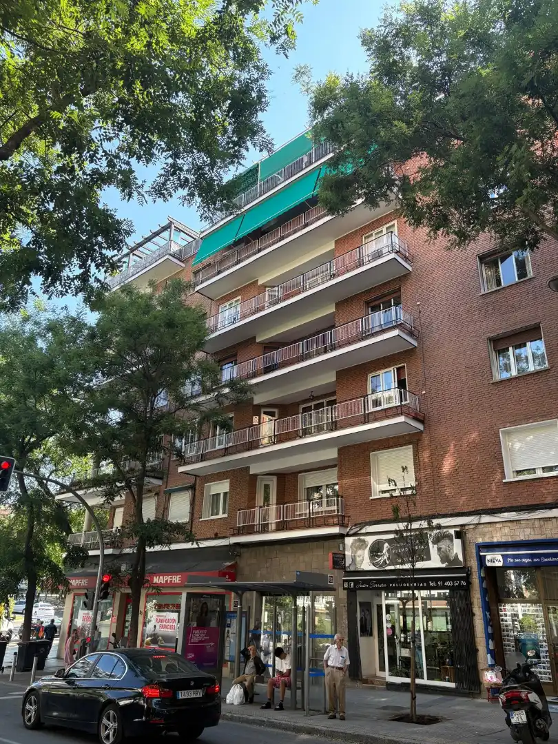 Exterior view of Flat for sale in Madrid  with Air Conditioner, Heating and Terrace