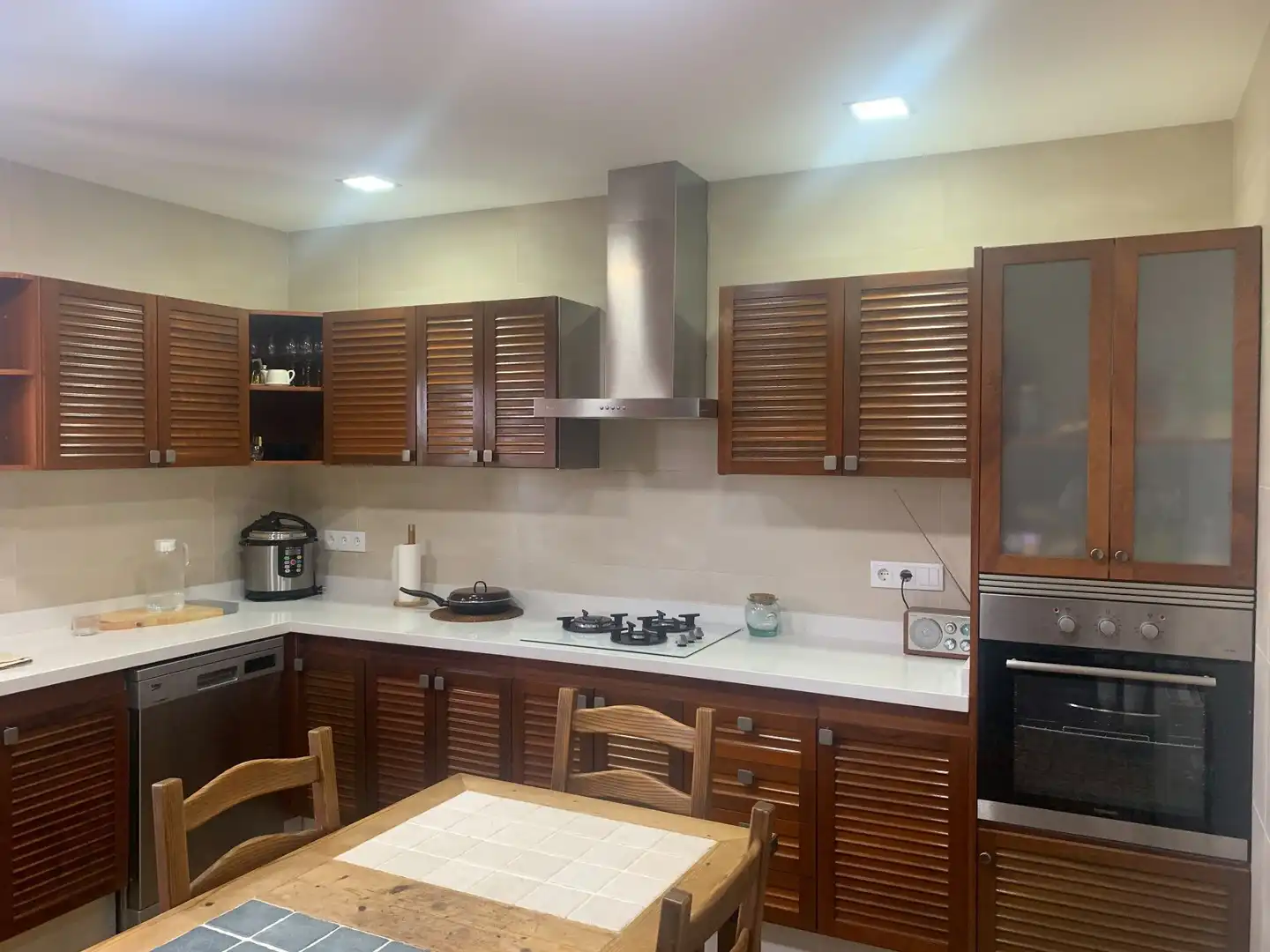 Cocina de Casa o chalet en venta en Mutxamel con Aire acondicionado, Calefacción y Jardín privado