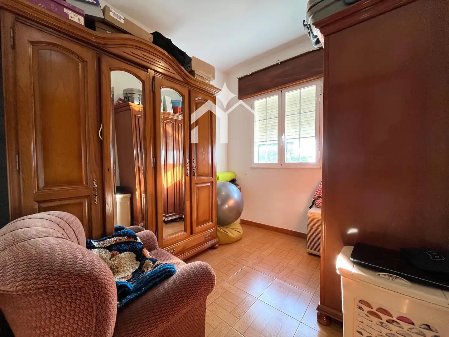 Wohnzimmer von Haus oder Chalet zum Verkauf in Bueu mit Heizung und Ofen