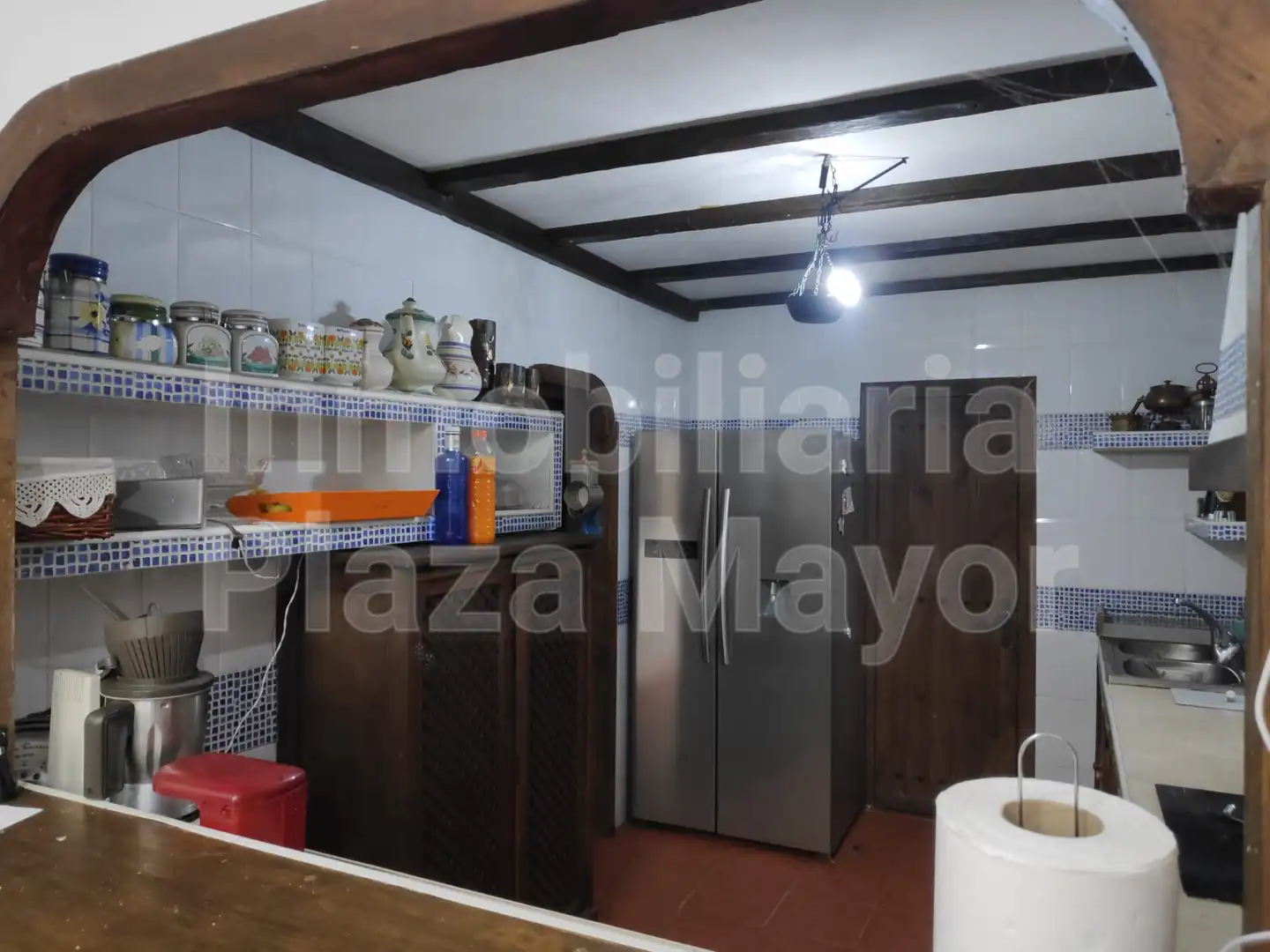 Cocina de Casa o chalet en venta en Villares de la Reina con Calefacción, Jardín privado y Terraza