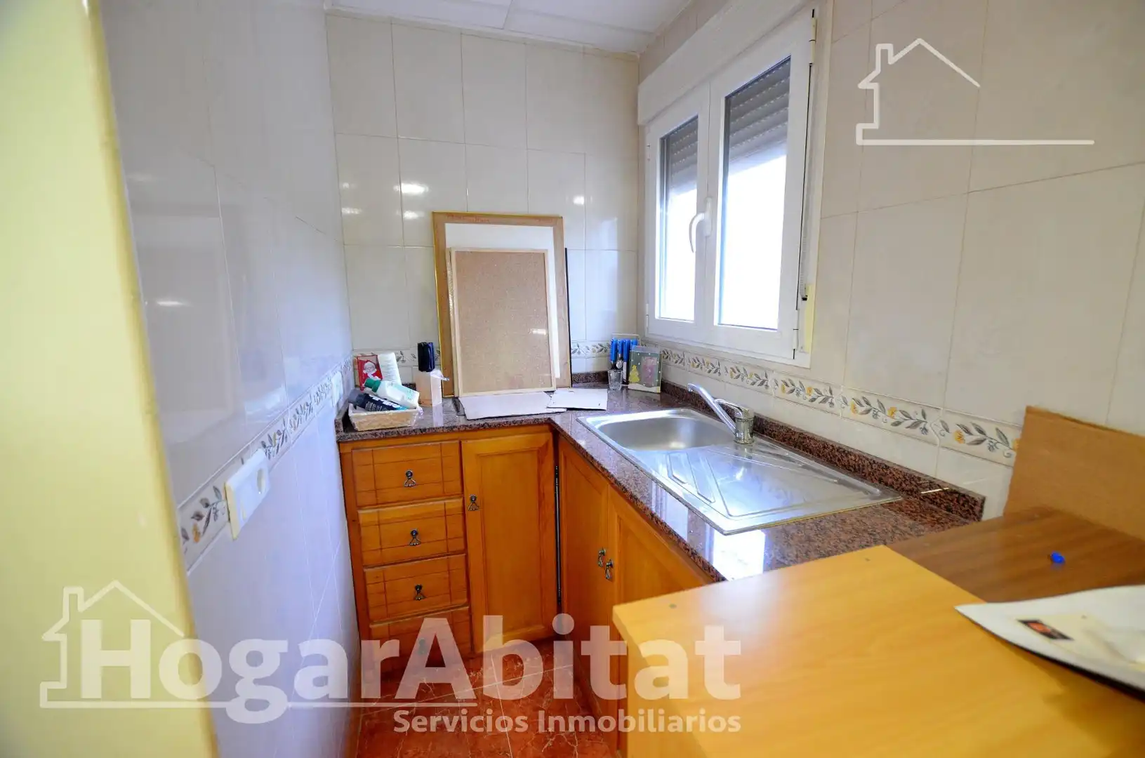 Cocina de Casa o chalet en venta en Alicante / Alacant con Aire acondicionado, Calefacción y Jardín privado