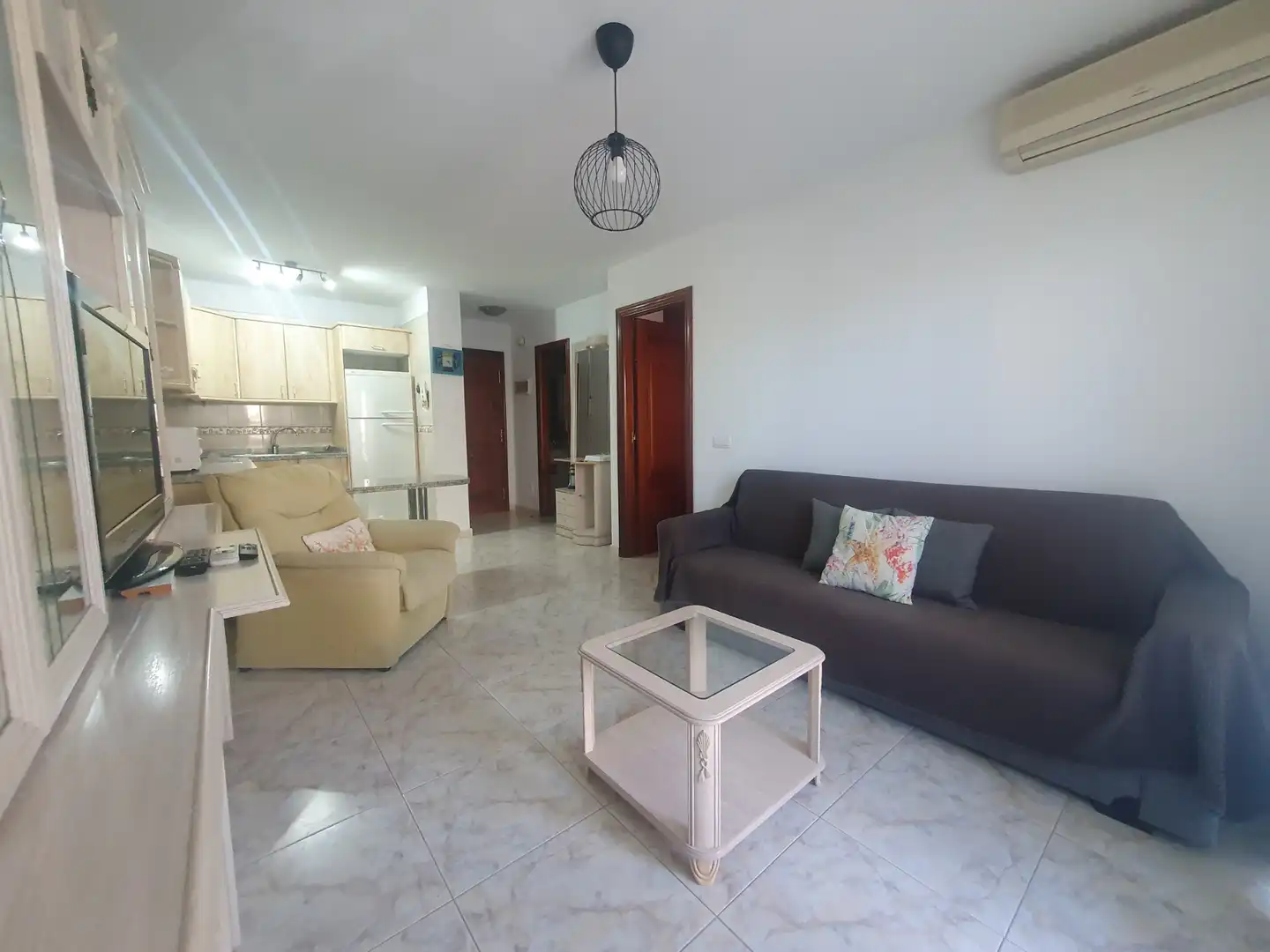 Wohnzimmer von Wohnungen zur Miete in Granadilla de Abona mit Möbliert, Ofen und Waschmaschine