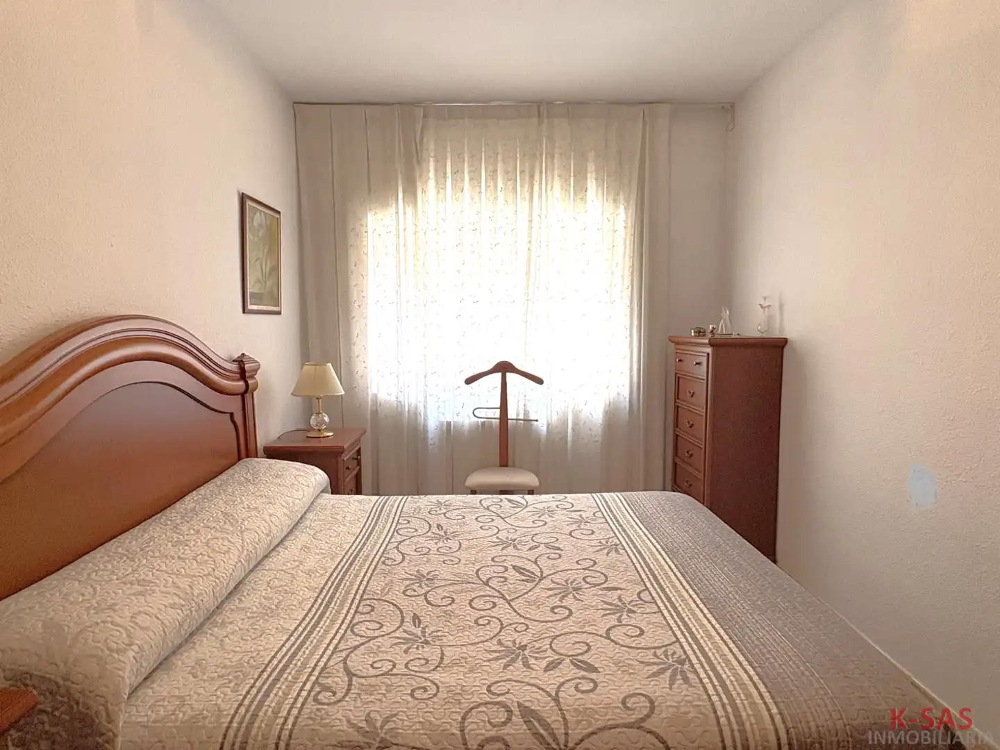 Bedroom of Flat for sale in Esplugues de Llobregat  with Heating, Furnished and Oven