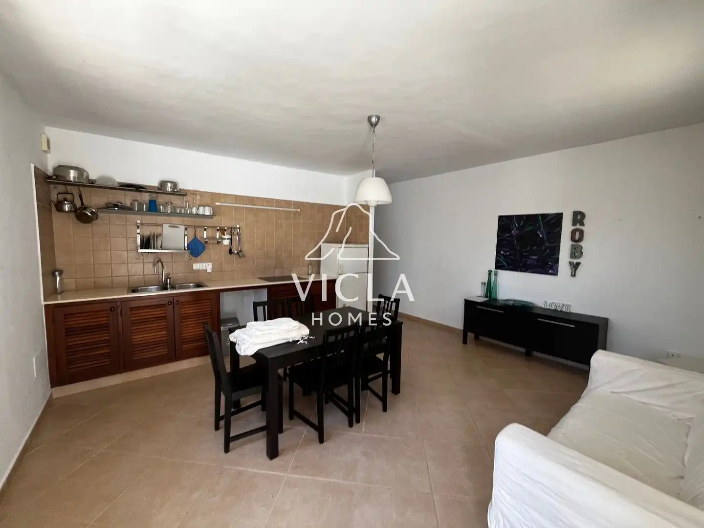 Casa amb terrassa de lloguer a Es Cubells, imagen 2