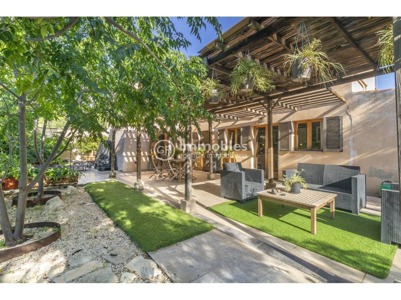 Terrassa de Finca rústica en venda en Alaró amb Aire condicionat, Jardí privat i Terrassa