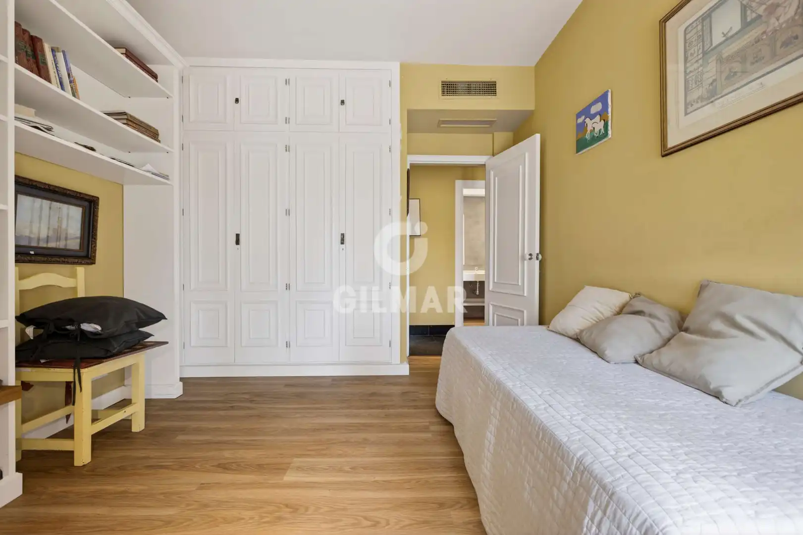 Bedroom of Houses for sale in Tomares  with Heating, Private garden and Swimming Pool